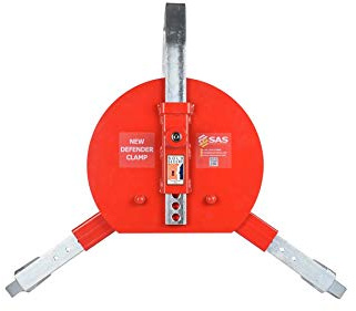 SAS PRODUCTS New Defender Large Wheel Clamp for Large Wheels Sprinter van, Land Rover Defender etc