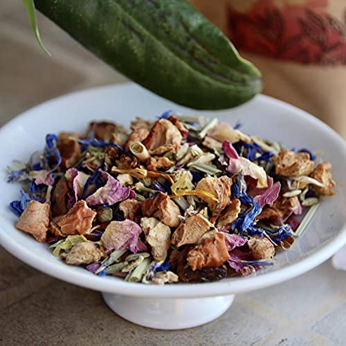 Tea Soul Tisana BIOLOGICA Colorful, Con Scorze d'Arancia, petali di Calendula e di Fiordaliso, Confezione da 50g, Tisana di alta qualità