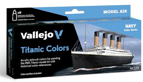 Vallejo Model Air Set 71646 Titanic Colors (8)