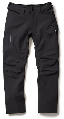 TRUEWERK Men's Work Pants - T2 WerkPant Technical Workwear, 36W x 30L, Black