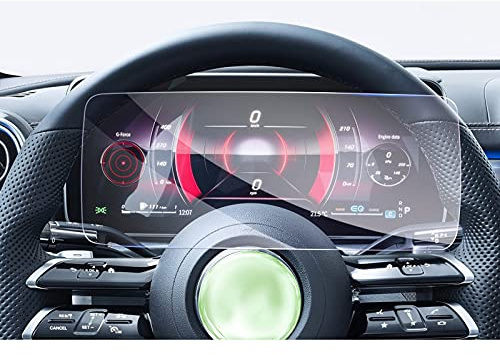 GAFAT Compatible avec Mercedes Benz Classe C W206/ GLC X254 2026 2025-2023 12,3 Digital Cockpit Film de Protection d'Écran en Verre, Classe C 2025 12,3 Digital Cluster, Anti-chocs, 9H Anti-Rayures