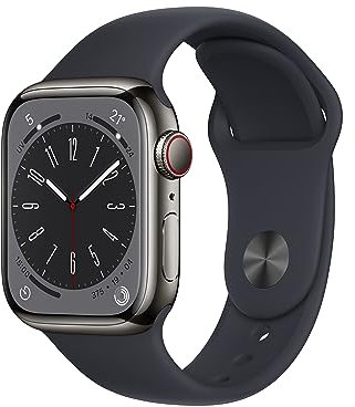 Smartwatch Apple Watch Series 8 4G WatchOS 9 Negro 32 GB