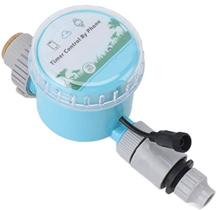 banapoy Timer Irrigatore, Timer per Irrigazione Programmabile Tubo da Giardino in Plastica con Livello IP68 Resistente all'Acqua e alla Polvere, Timer per Irrigazione WiFi per Rubinetto