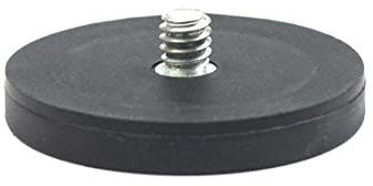 NovelGoal Aimant magnétique pour voiture et moto - Ventouse 88 mm/66 mm/43 mm - Montage à vis 1/4 - Accessoires compatibles avec support de caméra GoPro (43 mm)