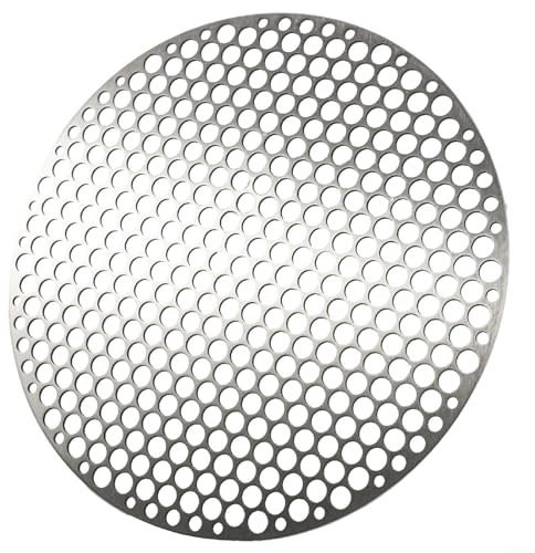 Professional Grade Stainless Steel Barbecue Rack Round Grill Net for Charcoal Grilling and More(26CM)
