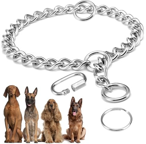 Collar Cadena Perro, 55cm Collar Perros Cadenas Consistente