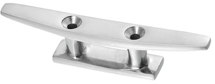 VekAuto 4 100mm Stainless Steel Flagpole Cleat Hook Boat Deck Rope Cleats Auto Accessories