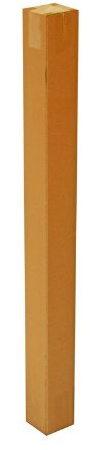 HaGa® Karton Faltkarton Versandkarton Verpackungsmaterial 10cmx10cmx120cm 5 St.