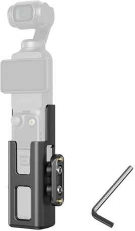 SMALLRIG Accesorio Adaptador de Expansión para DJI Osmo Pocket 3, Jaula Protectora, con Orificios Roscados de 1/4-20, Montaje para Rieles NATO, Manijas, Brazos Mágicos - 5117