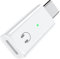 TiMOVO Adapter for Lightning to USB C Audio Adapter, USB C Male to Lightn-ing Headphone Earphone Female Converter for iPhone 15/16 Series, iPad, Galaxy, MacBook, Not for Charging/Data Transfer, White