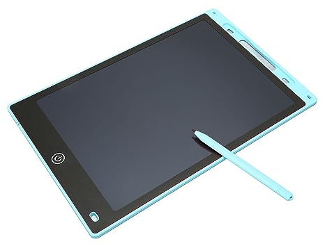 10-i LCD-Schreibtablette-löschbar, Wiederverwendbares Zeichenkissen Für mit Druckempfindlichkeit und One-Button-Löschung F in (Black) (White) (Rosa) (Dunkelblau) (Elementarblau)