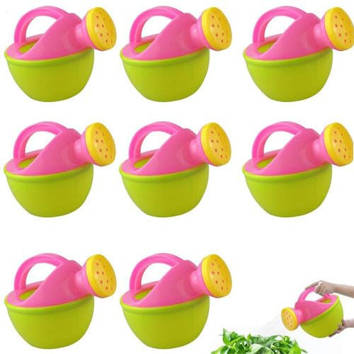 Annaffiatoio per bambini, 8 pezzi, annaffiatoio da giardino, giocoso per bambini, gioco di spruzzo per piscina, cortile, giardino, balcone