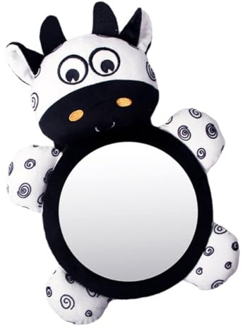 WEKAMOS Rear Facing Car Mirror for Infant Car, Safety Backseat Mirror with Shatterproof Glass, Wide Angle View for Newborns and, Adjustable Monitor for Vehicle Use