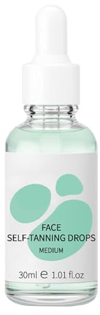 autoabbronzanti – 30 ml autoabbronzanti per viso e corpo medio | siero abbronzante naturale e non irritante | abbronzatura personalizzata con lozione, salone di bellezza o uso in Ca | Delicato Assorbimento Effetto Bronzo Naturale Graduale per Viso e Corpo