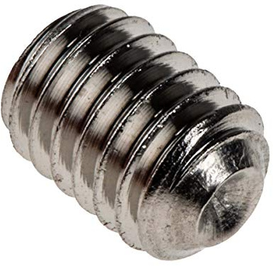 RS PRO Madenschraube, M6 x 8mm, Edelstahl A4 Innensechskant Gewindestift, Packung a 25 Stück