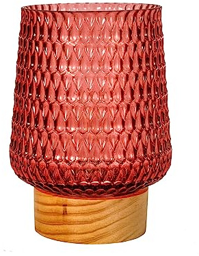Pauleen Paulmann 48307 LED Mobile Tischleuchte Rose Glamour Timer Batterie Rosa matt Tischlampe