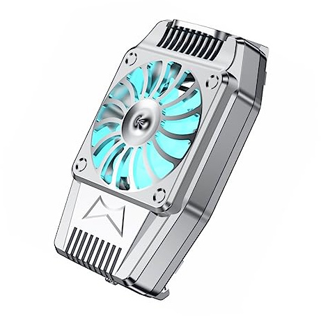 HEMOTON Phone Cooler Ricaricabile Per Smartphone Ventilatore Clip Batteria Per Dissipazione Accessorio e Streaming Mobile