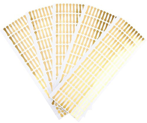 VILLCASE Tamper Seals for Food Safety 500pcs Self Adhesive Stickers Tamper Evident Decals for Freshness Protection