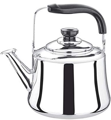 Piccolo bollitore con fischio Bollitori da tè con fischio Bollitore per l'acqua con fischio Teiera con fischio Bollitore a gas Piano cottura Pentola per caffè espresso Fornello Bollitore per l'acqua