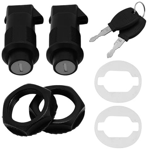 2 Schlüssel Hard Saddlebag Bag Lock Set für Motorrad Hard Saddlebag Lock Key Park Lock Schlüssel Set Hard Saddlebag Schlösser & Schlüssel