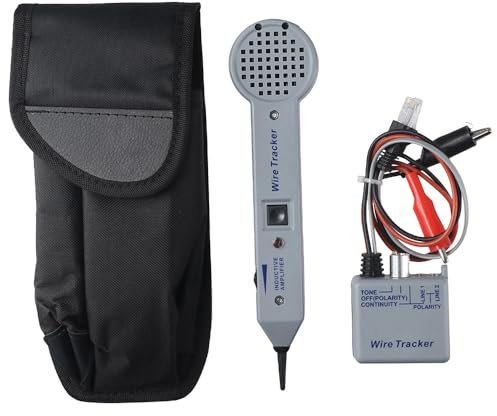 Fudeshe Wire Tracer Circuit Tester Grey Useful 200EP Wires Tone Tracer Portable Tone Generator Kit Network Cables Collation