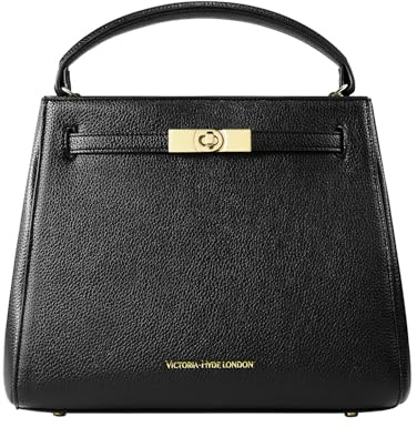 VICTORIA HYDE Damen Handtasche PU Leder Henkeltaschen Elegant Taschen Große Schultertasche Damen Tote Shopper mit Mehreren Fächern für Arbeit Schule Reisen