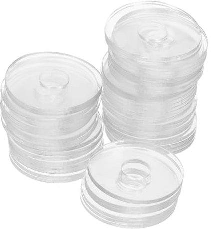 HOMOCONO 50pezzi Guarnizioni Trasparenti Per Bulloni Rondelle Di Fissaggio Multiuso Guarnizioni Piatte Di Ricambio Rondelle in Vinile Per Piccole Applicazioni