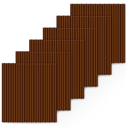 Einfa Hot Melt Glue Sticks - Marrone Colla a Caldo Ricariche - 72 Pack Stick Colla a Caldo 7mm x 100mm per Handicraft DIY - EVA Hot Glue per Vacanze Decorazione Imballaggio