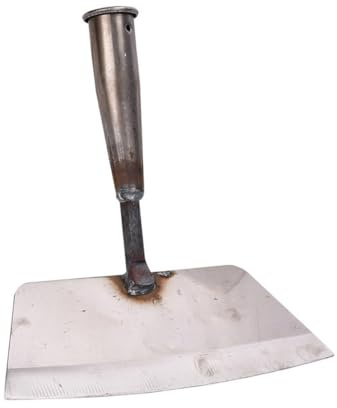 DIYEAH Pelle à Désherber en Acier Inoxydable Multifonction pour Jardinage Domestique, Petite Bêche Légère Ergonomique, Outil Manuel pour Désherbage, Plantation et Terrassement Extérieur