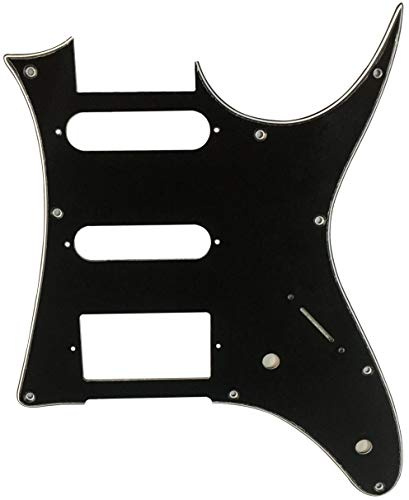 Passend für Ibanez RG40 HSS Style Gitarre Pickguard (3-lagig, schwarz)