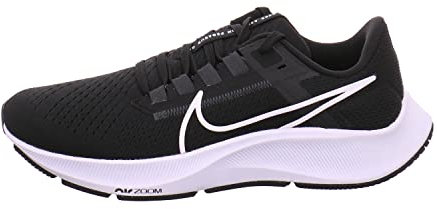 Nike Damen Air Zoom Pegasus 38 Laufschuh, Black/White-Anthracite-Volt, 40 EU