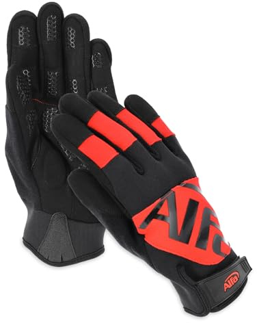 Mechaniker-Handschuh GEL GRIP 1 Paar - Größe 10/XL - robuste griffige Arbeitshandschuhe, ergonomisch mit Klettverschluss