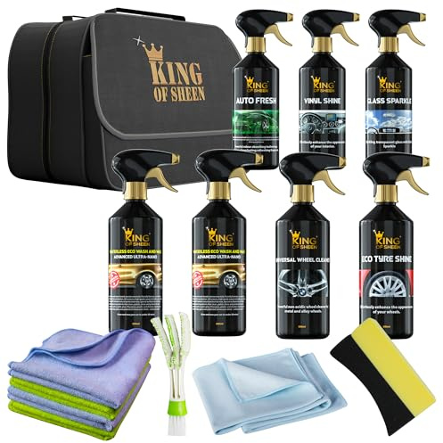 King of Sheen Bodywork Wheels and Interior Kit Bag