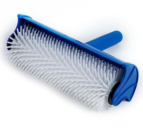 Spiked Flooring Screed Aeration Roller & Splash Guard Cover 250mm (10), Spikes 20mm