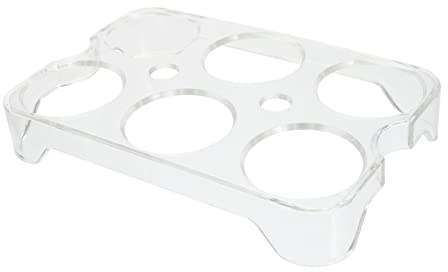 Hemobllo 2pcs Refrigerator Egg Tray Egg Holder Fridge Storage Container Storage Box Carrier Box Dispenser for Fridge Freezer Kitchen Container