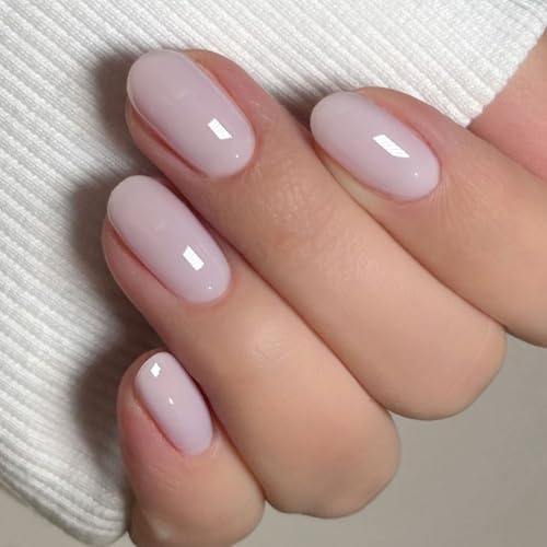 JMEOWIO Color Sólido Uñas de Gel Pegatinas Gel Nail Art Sticker