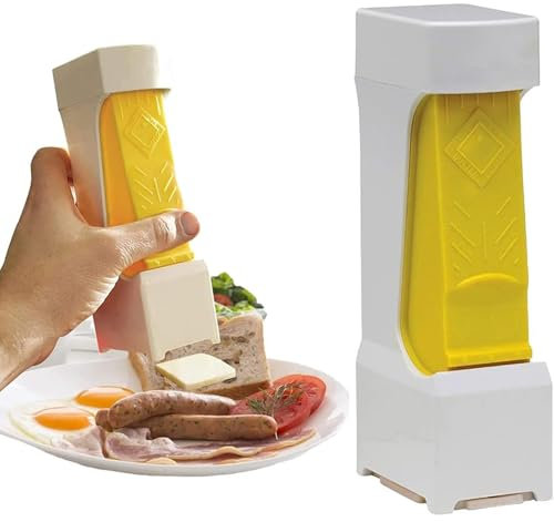 WaaYb Butterschneider-Käsewerkzeug, handgehaltener Butterspender mit Edelstahlklinge, Käse-Butter-Schneidewerkzeug für Zuhause, Frühstück, zum Zubereiten von Brot, Kuchen, Keksen