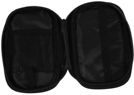 COLLBATH Tasche Für Blutzuckermessgerät Aufbewahrung Glucosemeter Etui Mit Reißverschluss Organizer Für Blutdruckmessgerät Tragetasche Für Messgerät Im Reisegepäck