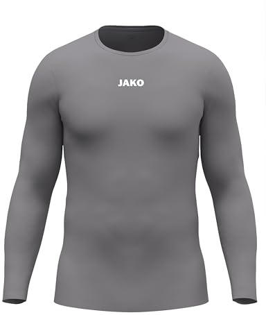 Jako unisex långärmad skjorta funktion, grå, S