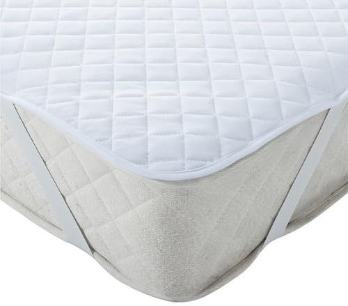 JEMIDI Matratzenschoner gebürstet wasserdicht - 140 x 200cm - Matratzenschonbezüge für 140 x 200cm Matratzen - Spannbettlaken Schoner für Inkontinenz - Mattress Protector