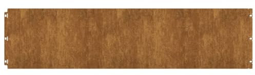 GNYVZXPLQ Abbellisci il giardino e decora la recinzione, confezione da 10, bordi flessibili per prato, aiuole per giardino, cortile, sentiero, bordo aiuole, bordure da giardino, in acciaio corten