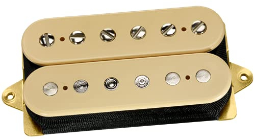 DiMarzio DP500CR Super PAF® Ceramic – High-Output Humbucker für E-Gitarre – Vintage-Look, Bridge Pickup, Creme