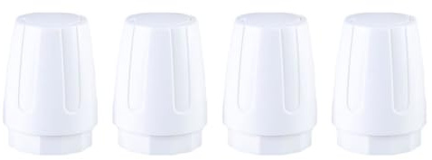 Ersatzkappen für Heizkörperventile, Bodenheizung, Wasserverteiler, Handrad, Schalter, Ventilabdeckungen, Ersatzabdeckung, 4 Stück