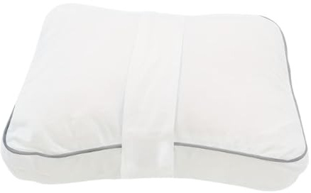 HGZLQKD Side Sleeping Pillow Knee Pillow, Maternity Foot Pillow Legs Support Cushion Comfortable Memory Foam Soft Knees Cushion for Adjusting Sleeping Position Adults, White