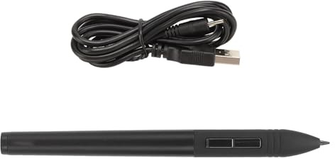 Gramigg Stylet ergonomique haute réactivité pour 1060PLUS 420 H420 K58 H58L Esquisse écriture sur plusieurs modèles de tablettes Stylet de dessin précis