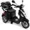 Rolektro E-Trike 25 V.3 Pro Dreirad Schwarz - 1000W Elektromobil - 70km Reichweite - herausnehmbarer Lithium Akku - Seniorenmobil mit Straßenzulassung