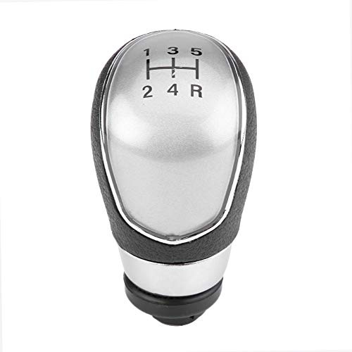 Qiilu Manopola del Cambio Auto Manopola Cambio Auto 5 Marce Pomello Leva Cambio 5 velocità Pomello del Cambio del Cambio per Auto Testa del Cambio 5 Marce Universale per Focus