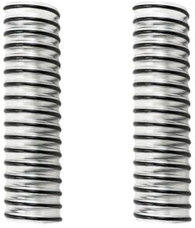 Psdndeww Lower Duct Hose Vacuum Cleaner Replacement H11 H12 H12S, ABS Silver, 11cm, 2 Pack