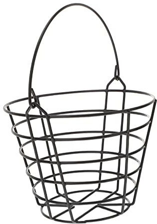 Gatuida Vice Golf Balls Practical Design Folding Handle Outdoor Storage Basket Random Color