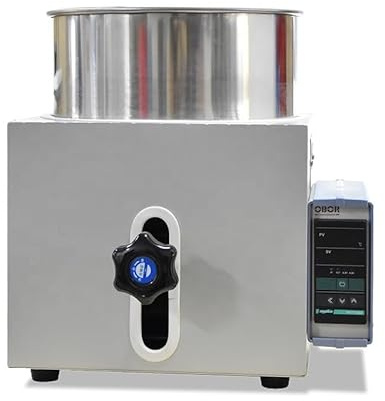 Bain-marie à affichage numérique à température constante de 2 à 5 litres, bain-marie à huile de levage, chauffage de laboratoire à double usage for eau et huile ,Augmentation Rapide De La TempéRature(